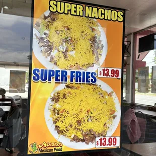 Menu special