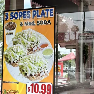 Menu special