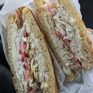 Medium Turkey Sandwich, delicious!