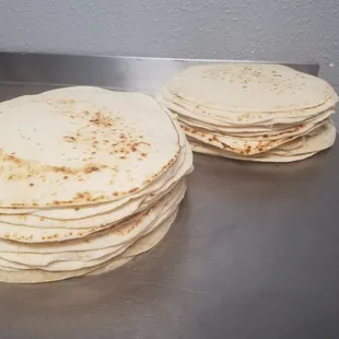 Our tortillas are fresh and made in house!