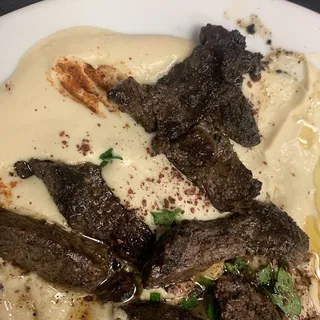 Hummus with Meat