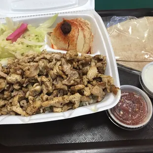 Chicken shwarma