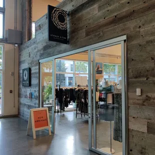 Entrance from inside South Shore Market... Walk to the end of the hallway from the parking structure