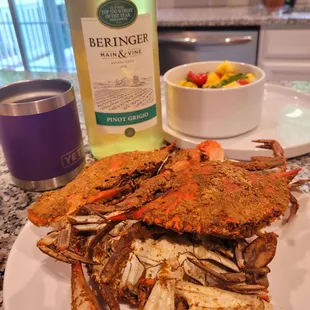 Sweet, heavy, and local. | steamed with Old Bay is the way.