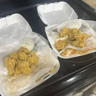 Fresh fried oysters!!!