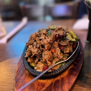 Sizzling Cumin Lamb ($28.99)