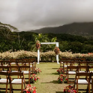 So happy with our flowers for our intimate ceremony!