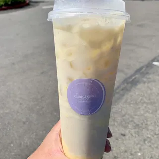 Assam Milk Tea w/ Boba (22 oz)