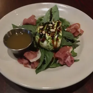 Burrata and Prosciutto Salad