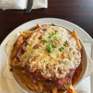 Lunch Eggplant Parmesan