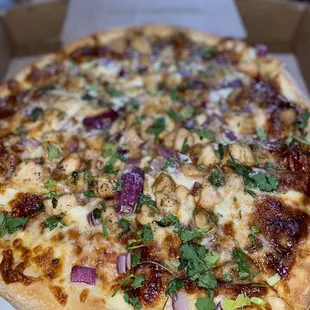 Barbecue Chicken Pizza