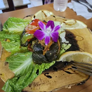 Stuffed Grape Leaves appetizer