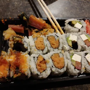 food, sushi and sashimi