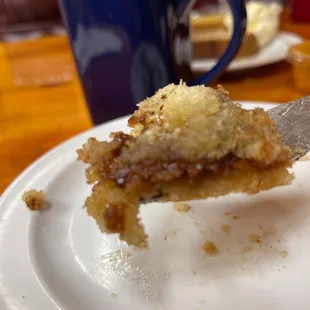 Cinnamon-Roll Pancake has a perfectly generous amount of cinnamon and sugar, yummy!