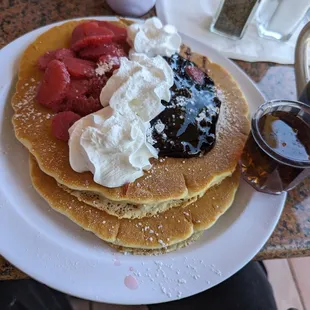 Red White and Blue Pancakes (on request!)