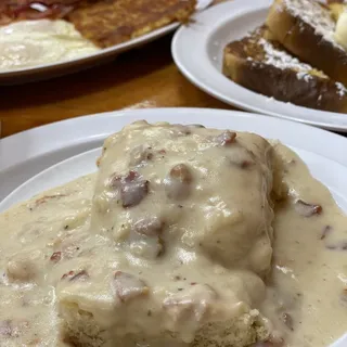 2 Piece Biscuits with Gravy