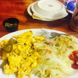 Chorizo and Eggs