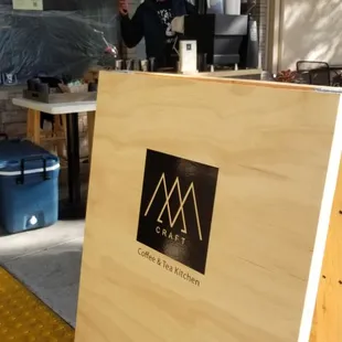 Johnny wants to meet you! Our coffee popup is up and running.