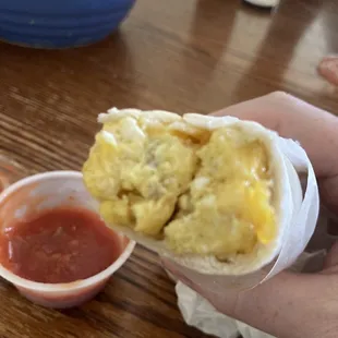 Breakfast burrito