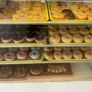 donuts, dough desserts, food