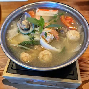 Poh Tak(Spicy Seafood Soup)