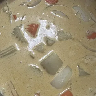 Chicken yellow curry big pot (large)