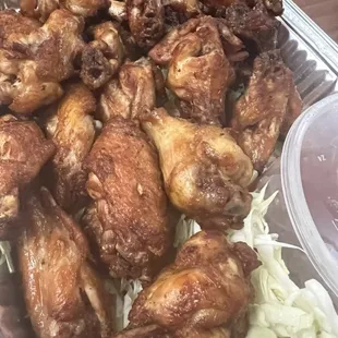 Chicken wings catering small pan