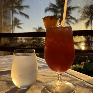 They have amazing mocktails! This was the cranberry bliss.