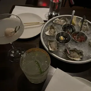 oysters, oysters and mussels, shellfish, food, mussels