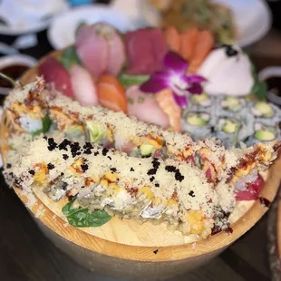 Sushi platter - 9/10!