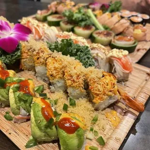 sushi and sashimi, sashimi, food, sushi