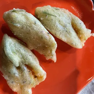 Zucchini Blossom Fritters