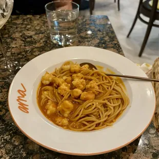 Paccheri Con Gamberoni