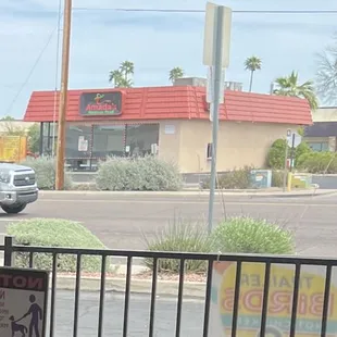 a view from a restaurant