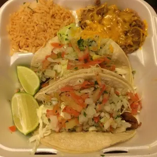 Fish Taco Combo