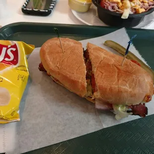 Italian sub. Smells yummy!