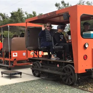Leaving Lane&apos;s Station for an adventure on the rails.