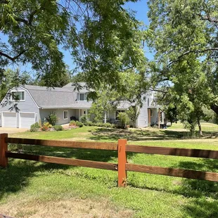 Front of the bed and breakfast