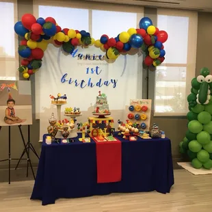 I cannot say enough good things about this place! They were great at accommodating everything for my son's 1st birthday.