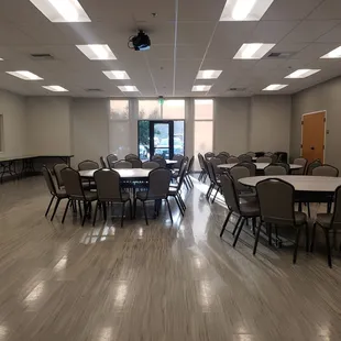 The Russell room, 70 people dining space