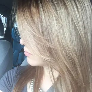 Perfect color and cut by Kevin the master!!