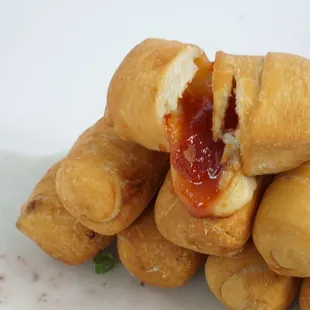 Tequeños de queso y guayaba