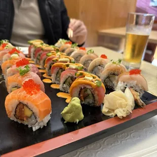 sushi, sashimi, food, sushi and sashimi