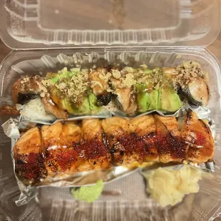 Dragon Roll and Lion King