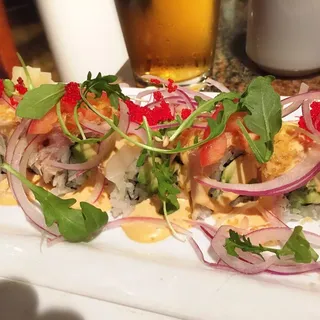 Albacore Escolar Medley Roll