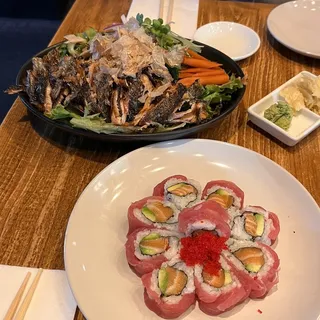 Hand Roll   Salmon Skin