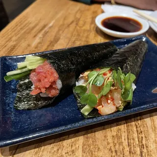 Hand Roll   Spicy Scallop