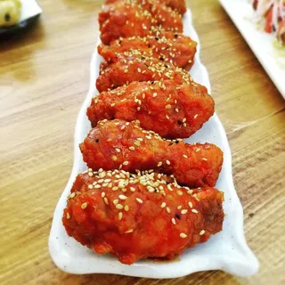 Spicy Sesame Chicken Wings (8)