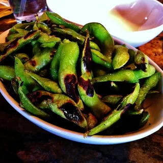 Grilled Edamame