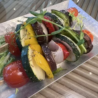 Grilled Vegetable Skewer*